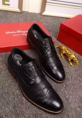 Salvatore Ferragamo Business Men Shoes--071